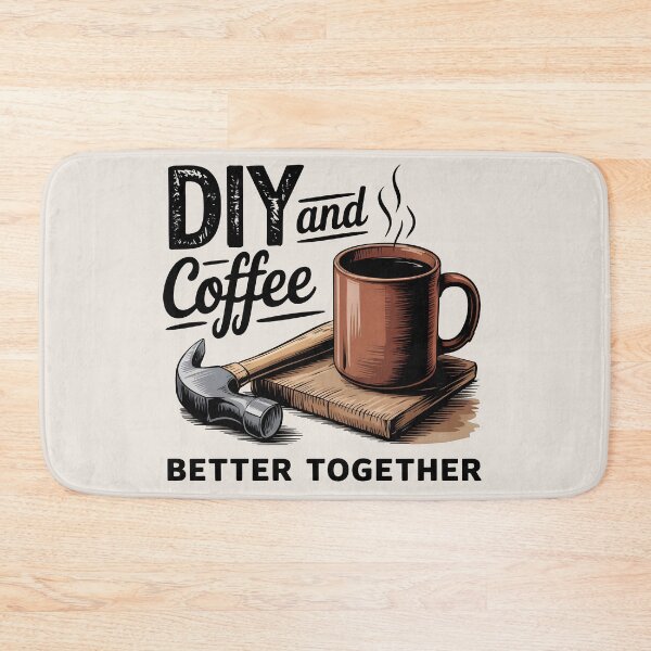 Item preview, DIY and Coffee: Better Together designed and sold by Jollys-ArtShop.
