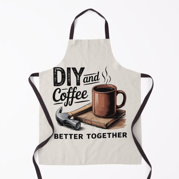 Item preview, DIY and Coffee: Better Together designed and sold by Jollys-ArtShop.