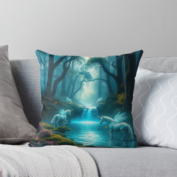 Item preview, Unicorns in the Magic Forest  designed and sold by DreamPunkStudio.