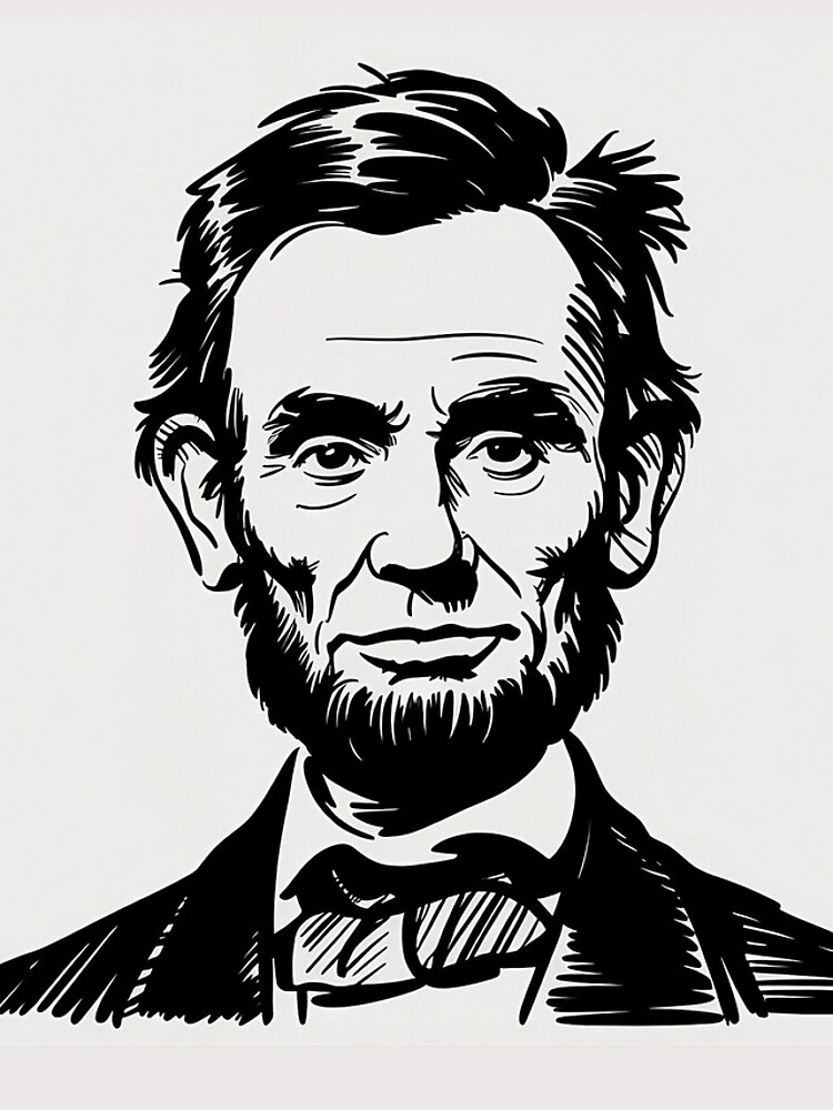 Thumbnail 4 of 4, iPhone Case, Abraham Lincoln – 16th President of the United States designed and sold by Milestone33.