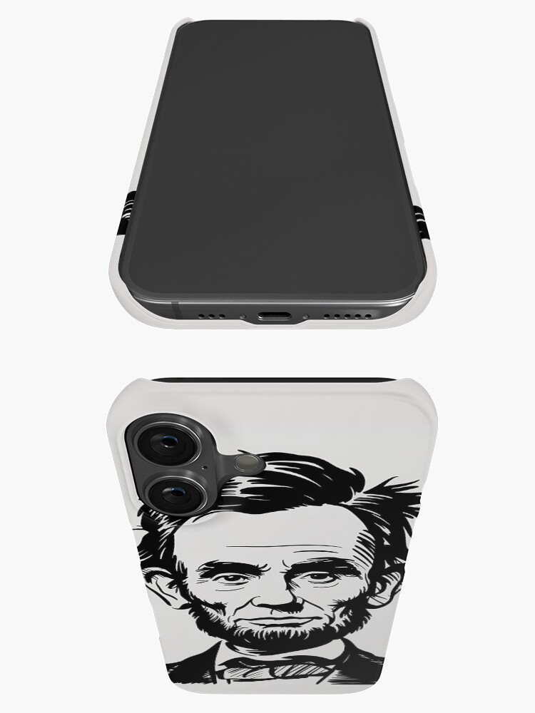 Thumbnail 3 of 4, iPhone Case, Abraham Lincoln – 16th President of the United States designed and sold by Milestone33.