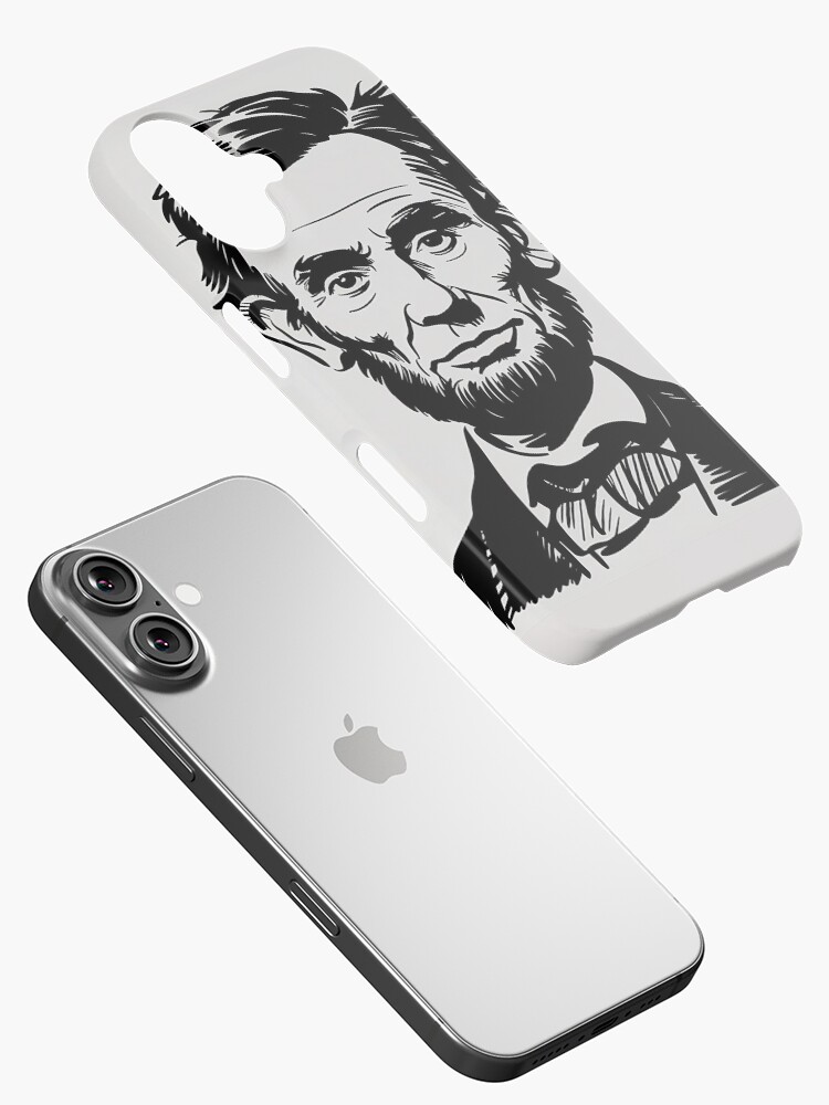 Thumbnail 2 of 4, iPhone Case, Abraham Lincoln – 16th President of the United States designed and sold by Milestone33.