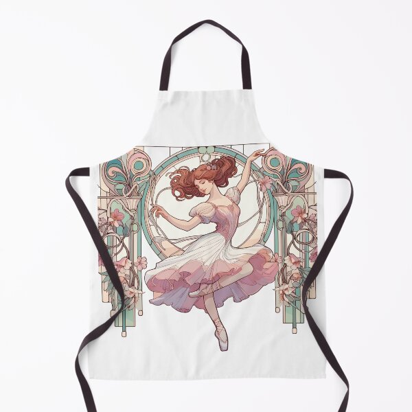 Item preview, Ballet Dancer Ballerina Art Nouveau Gift designed and sold by Pineapple-Tree.