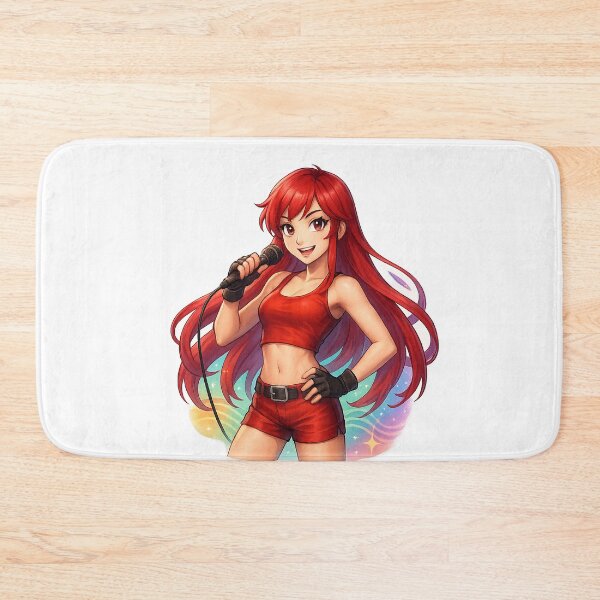 Item preview, Ruby Vocaloid PowerFX Anime Sticker – Bright Rainbow Idol Style | Vocal Synth Fan Art designed and sold by YuliaHulia.