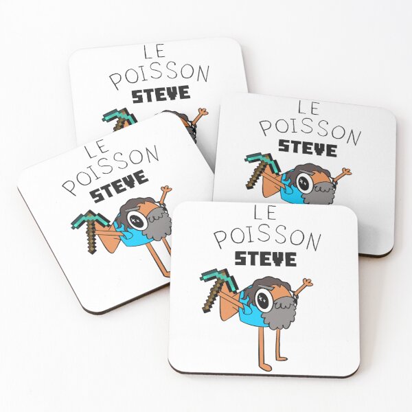 Item preview, Le Poisson Steve de Minecraft designed and sold by tentakrool.
