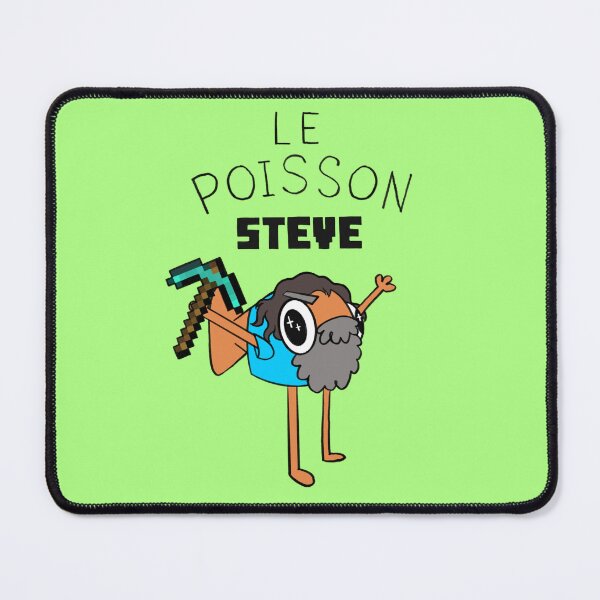 Item preview, Le Poisson Steve de Minecraft designed and sold by Tentakrool Creations.