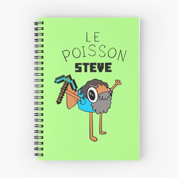 Item preview, Le Poisson Steve de Minecraft designed and sold by Tentakrool Creations.