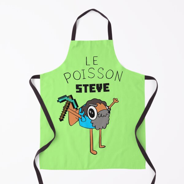Item preview, Le Poisson Steve de Minecraft designed and sold by Tentakrool Creations.