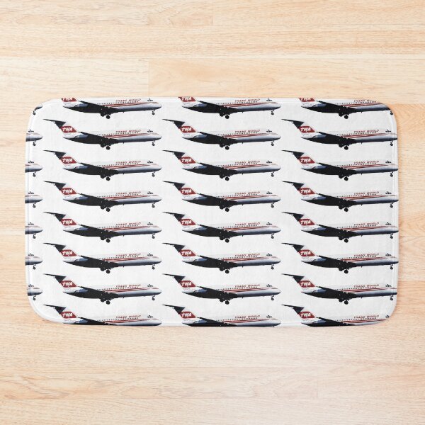 Item preview, TWA DC-9-15 Classic Plane Abstract Illustration designed and sold by AddiK-Art.