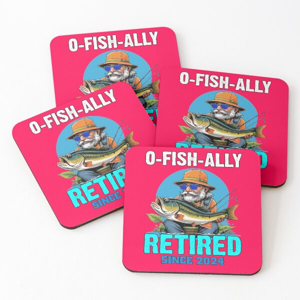 Item preview, Sarcastic Funny Fishing Fanatic Fishermen Retired Fisherman Fanatic O-Fish-Ally Retired Since 2024 designed and sold by fantasticdesign.