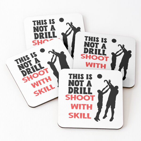 Item preview, This is not a drill. Shoot with skill.  designed and sold by TShirtCrafters.