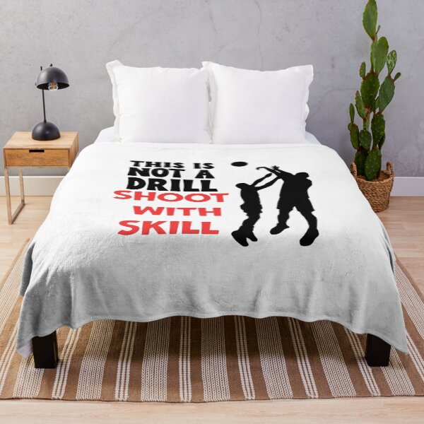 Item preview, This is not a drill. Shoot with skill.  designed and sold by TShirtCrafters.