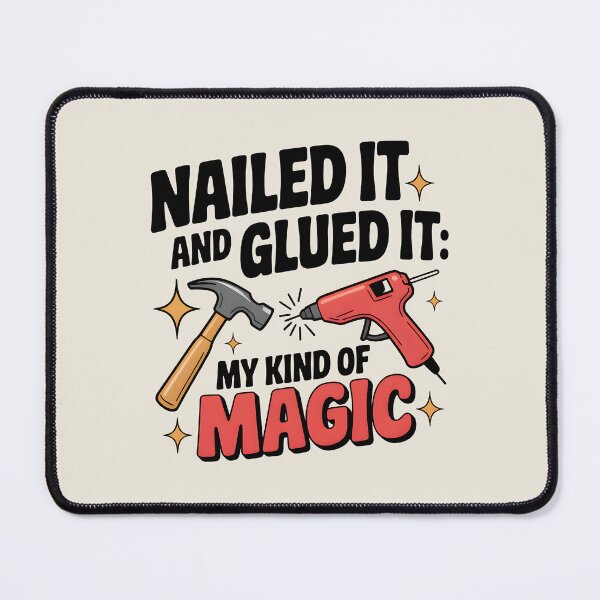 Item preview, Nailed It and Glued It: My Kind of Magic designed and sold by Jollys-ArtShop.