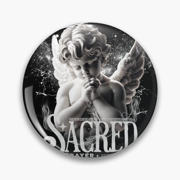 Item preview, Sacred Prayer – In Silence, We Rise designed and sold by Not Hugo.
