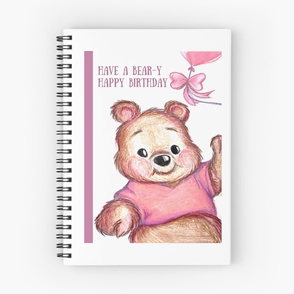 Item preview, Have a Bear-y Happy Birthday designed and sold by MyBottomShelf.