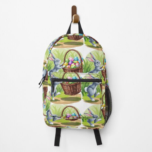 Item preview, bunny with basket of Easter eggs designed and sold by gabrielvlmx.