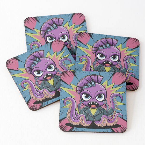 Item preview, OctoPunk – The Rebel from the Deep designed and sold by Mystic Wild Studio.
