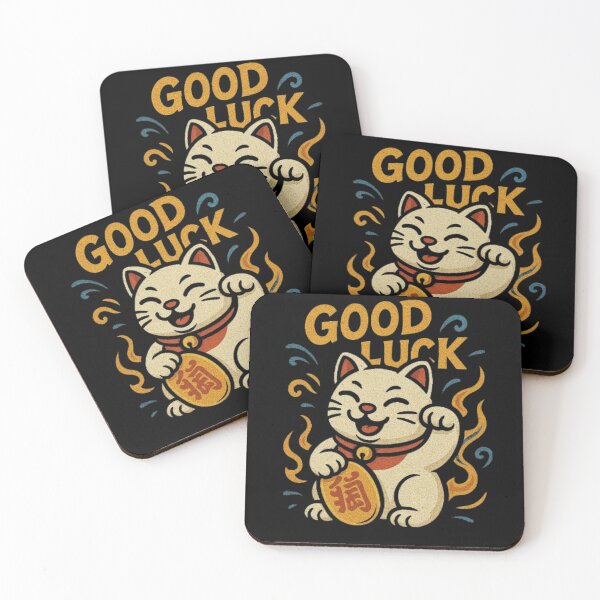Item preview, Good Luck Cat – Fiery Fortune Kitty designed and sold by BENKUNG.