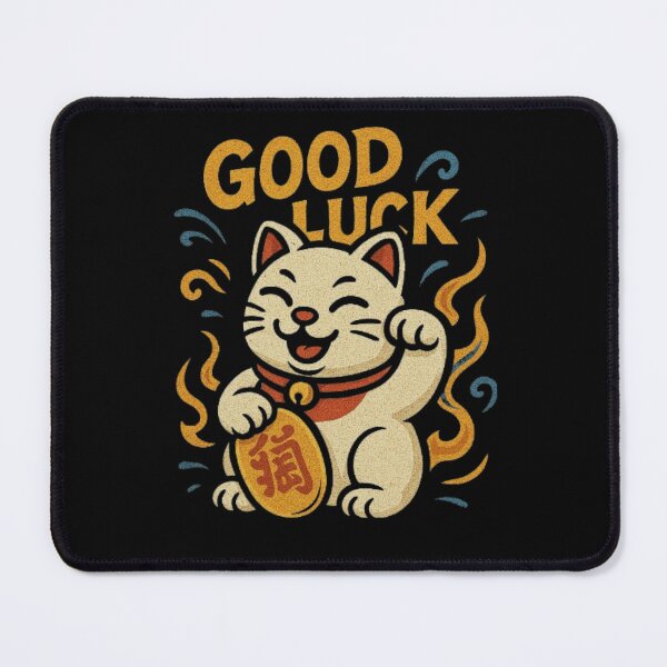 Item preview, Good Luck Cat – Fiery Fortune Kitty designed and sold by BENKUNG.