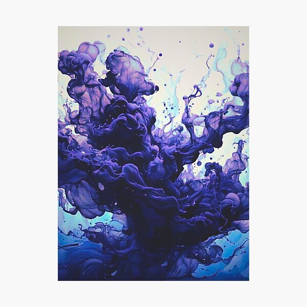Aperçu de l'œuvre Ink Bloom 2 créée et vendue par Edge Of The Easel.