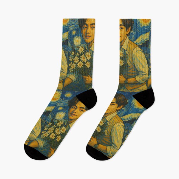 Item preview, bts taehyung kim v kpop design designed and sold by Crazy-universe.