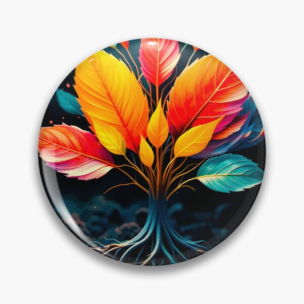 Item preview, Luminescent Wonder: The Glowing Tree of Mystical Realms designed and sold by Fantabulous.