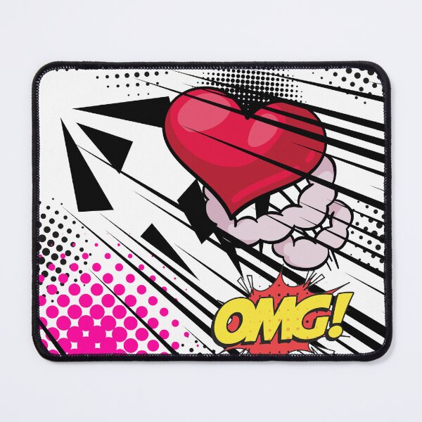 Item preview, OMG! Heart Blasting Off! designed and sold by TheMysticNook.