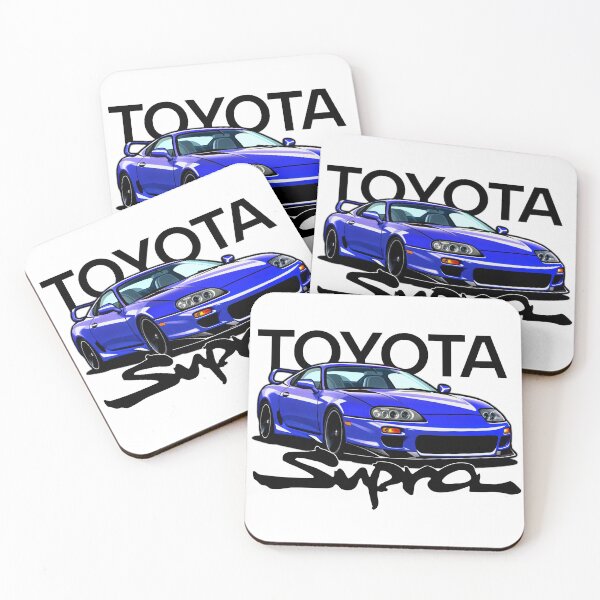 Item preview, Blue Toyota Supra MK4 JDM designed and sold by Limitry.