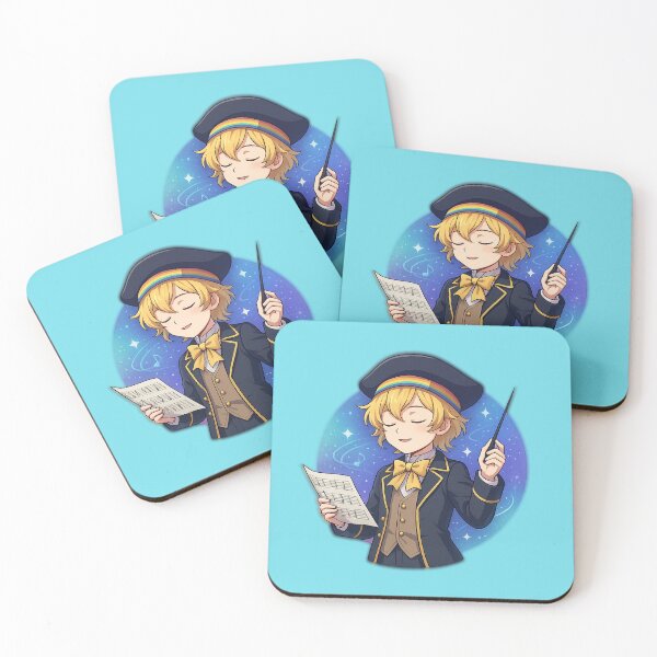 Item preview, Oliver Vocaloid PowerFX Sticker – Elegant Conductor Anime Style | Classic Vocal Synth Character designed and sold by YuliaHulia.
