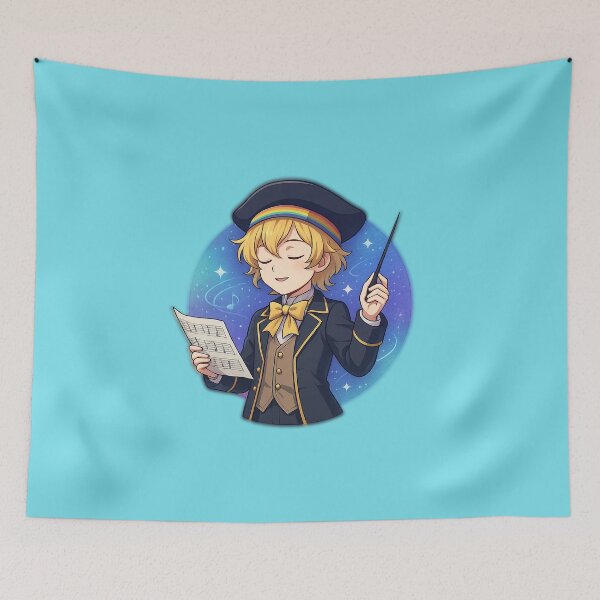 Item preview, Oliver Vocaloid PowerFX Sticker – Elegant Conductor Anime Style | Classic Vocal Synth Character designed and sold by YuliaHulia.