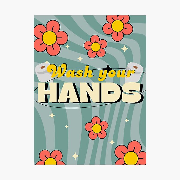Item preview, Wash Your Hands designed and sold by RejjCo.