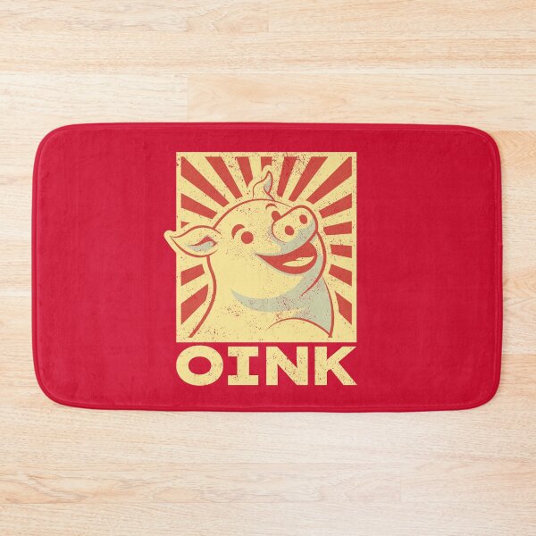 Item preview, Pig OINK Pop Art – Retro Pig Lover  designed and sold by The Junto Shop.