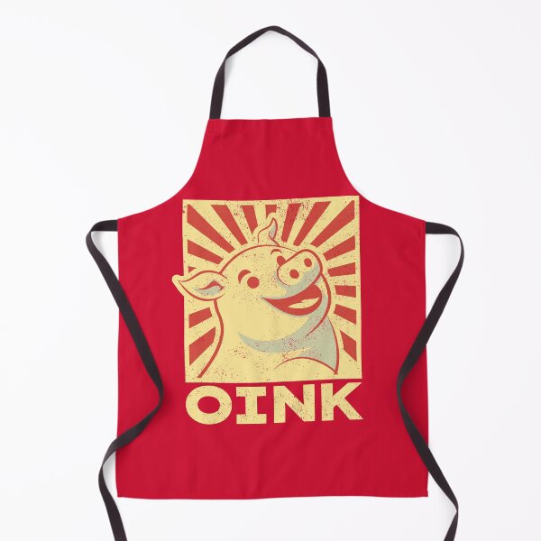 Item preview, Pig OINK Pop Art – Retro Pig Lover  designed and sold by The Junto Shop.