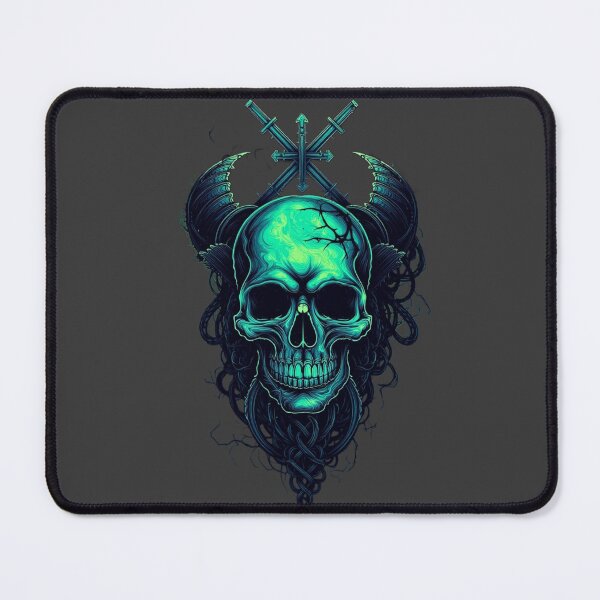 Item preview, Horned Skull designed and sold by RadManDesigns.