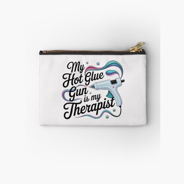 Item preview, My Hot Glue Gun Is My Therapist designed and sold by Jollys-ArtShop.