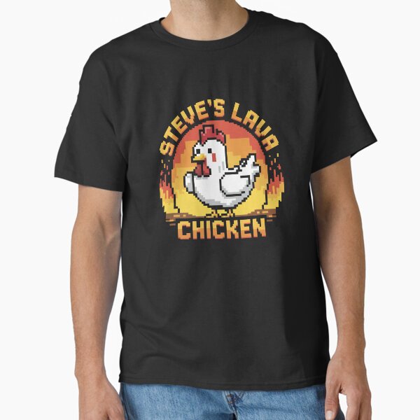 Item preview, Lava Chicken Miners Meme Steve Pixel Gaming Boys Kids Game designed and sold by shopytee ⭐ ⭐ ⭐ (11k).