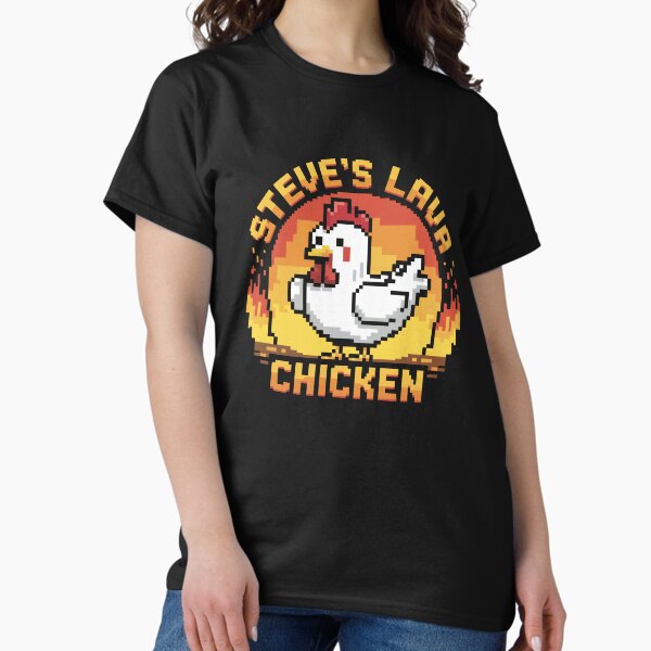 Item preview, Lava Chicken Miners Meme Steve Pixel Gaming Boys Kids Game designed and sold by shopytee ⭐ ⭐ ⭐ (11k).