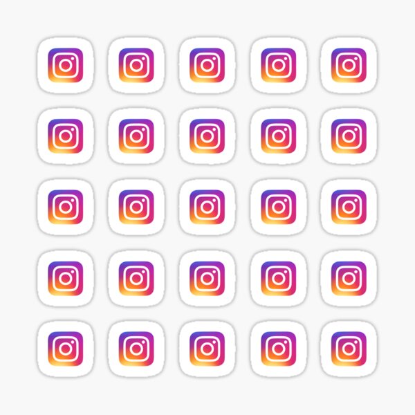Artikel-Vorschau von Insta-Symbole - Mini-Planer-Aufkleber, designt und verkauft von GwenSnow.