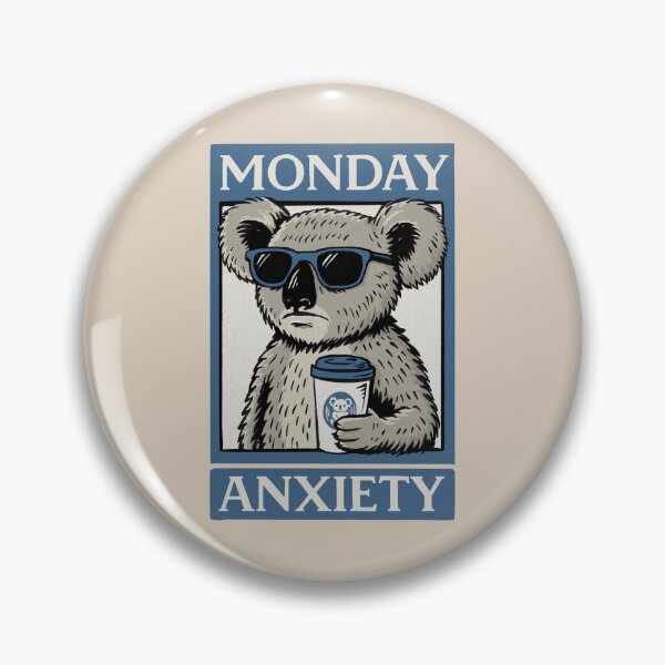 Item preview, Koala and the Manic Monday designed and sold by GedWorks.
