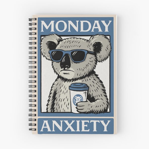 Item preview, Koala and the Manic Monday designed and sold by GedWorks.