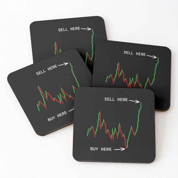 Item preview, Buy Low Sell High Trading Chart T-Shirt - Trend Labs  designed and sold by Trend-Labs.