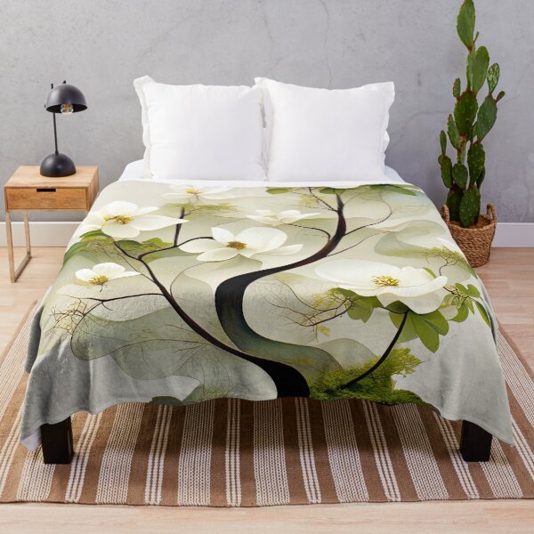Item preview, Ivory Bloom: A Serene Magnolia Cascade designed and sold by bloorose.