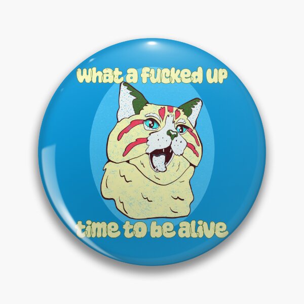 Item preview, wtf cat designed and sold by crestfallenmermaid.