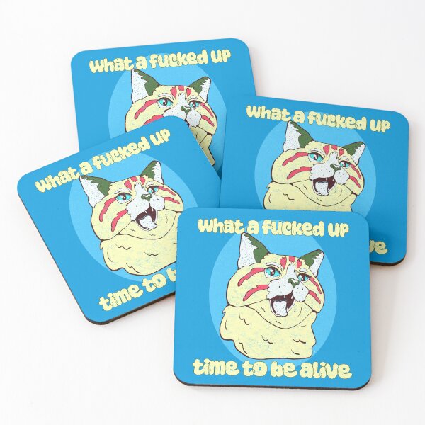 Item preview, wtf cat designed and sold by crestfallenmermaid.