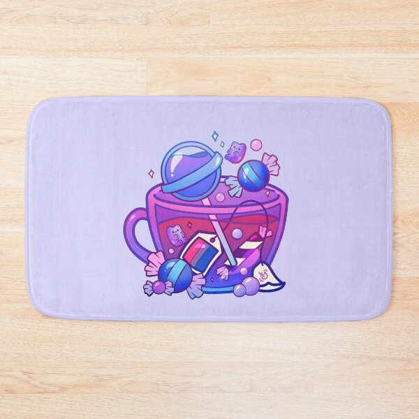 Item preview, Pride Flag Teacup - Candy Bisexual designed and sold by heysoleilart.