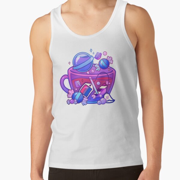 Artikel-Vorschau von Teetasse mit Pride-Flagge - Candy Bisexual, designt und verkauft von heysoleilart.