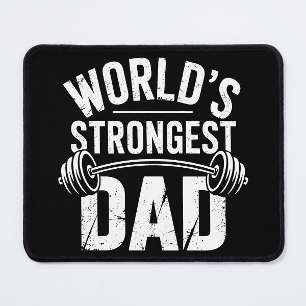 Item preview, World's Strongest Dad Gym Tee designed and sold by Hooodify.