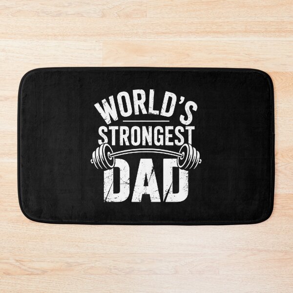Item preview, World's Strongest Dad Gym Tee designed and sold by Hooodify.