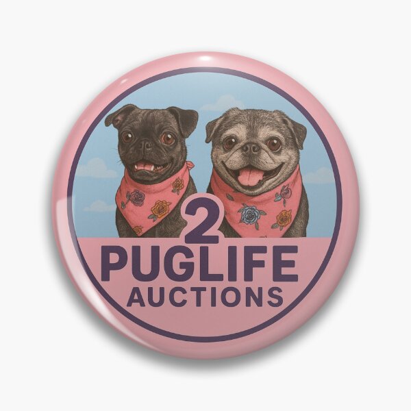 Item preview, 2puglife auctions Pink  designed and sold by 2Puglife.