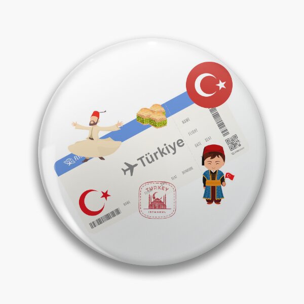 Item preview, Flight ticket to Türkiye – Istanbul travel souvenir designed and sold by Alasha94.